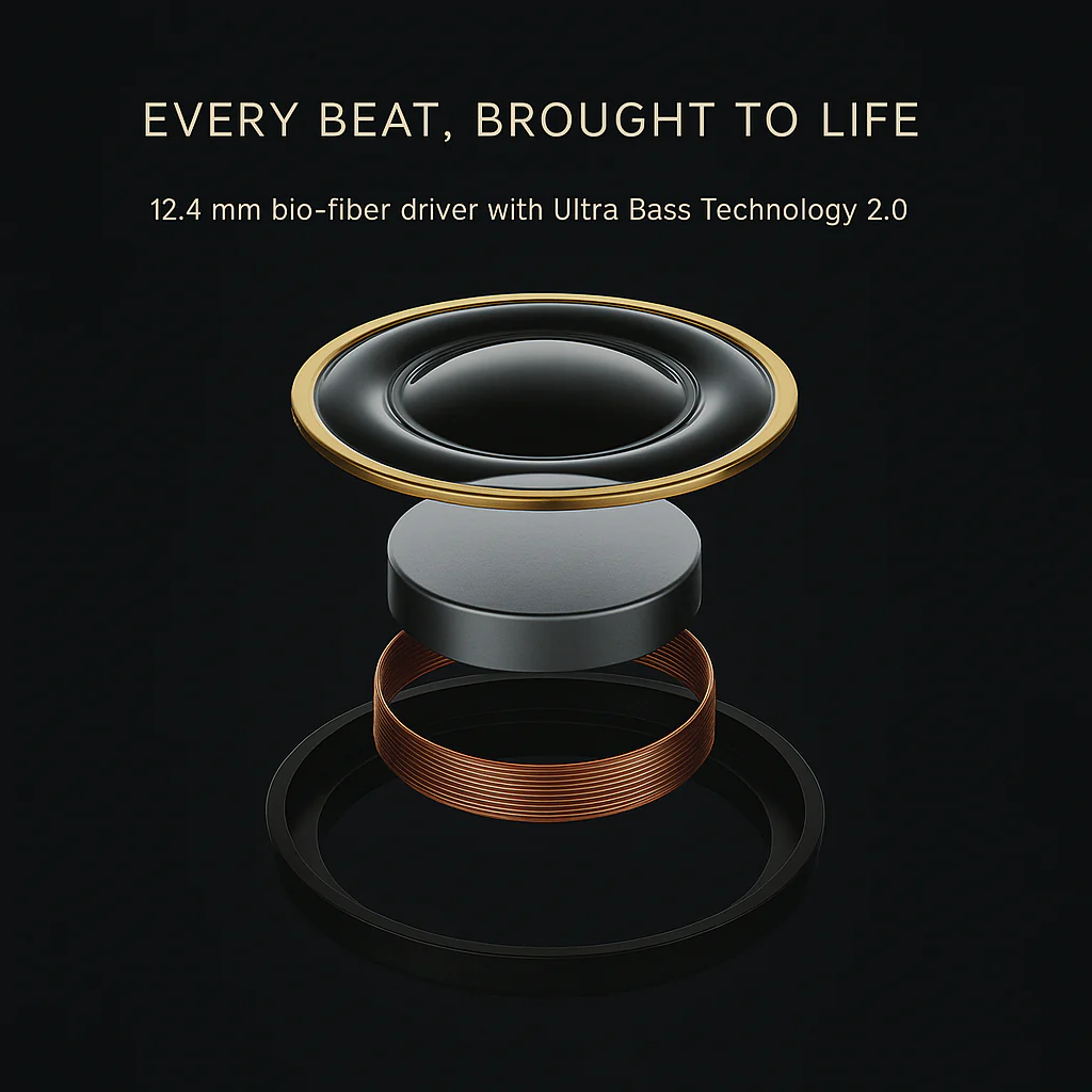 CMT Ultra Pro Earbuds with Active Noise Cancellation & HD Sound - Image 6