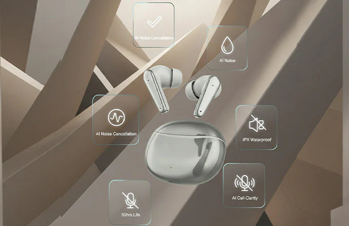 Pro Sound True Wireless Bluetooth Earbuds with HD Audio - Image 5