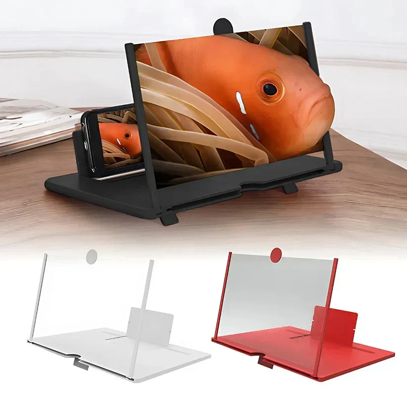 Magnifier Projector Phone Stand Holder Screen Magnifying - Image 3